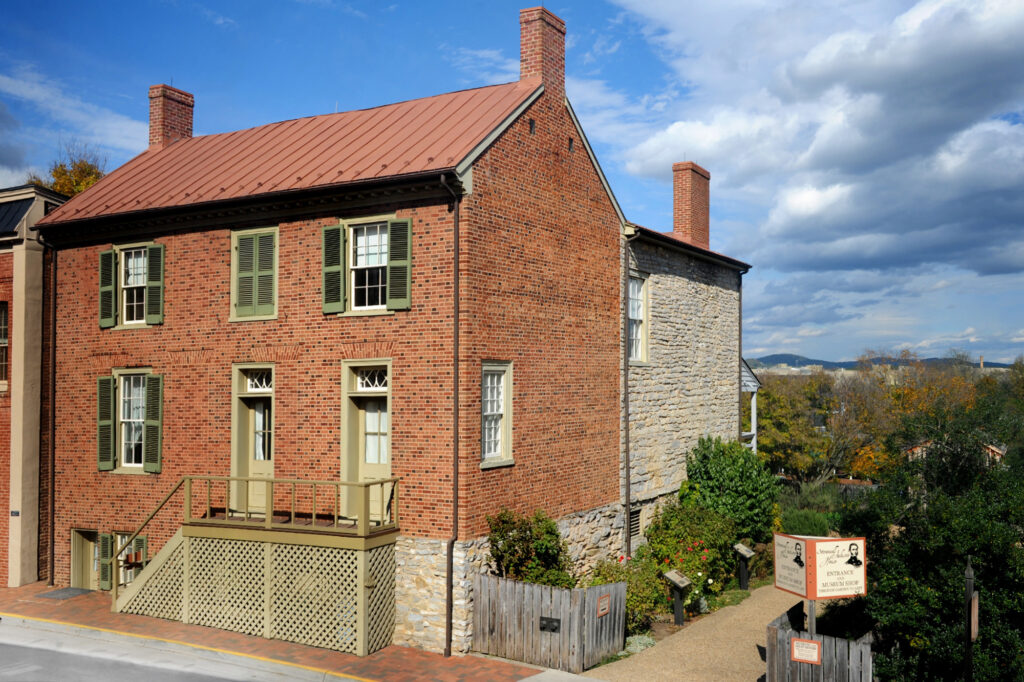 The Jackson House Museum.
