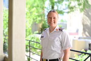 Cadet Whitney Tracy '25