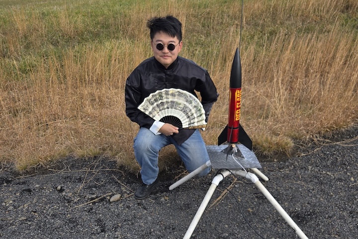 Cadets Aim High in Rocket Club