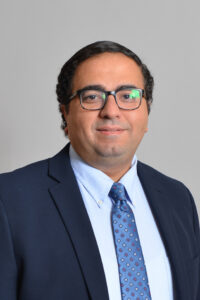 Sherif Abdelhamid, Ph.D., assistant professor in the Department of Computer and Information Sciences