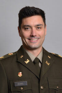 Maj. Zachary Deibel, assistant professor in the Department of History at Virginia Military Institute.