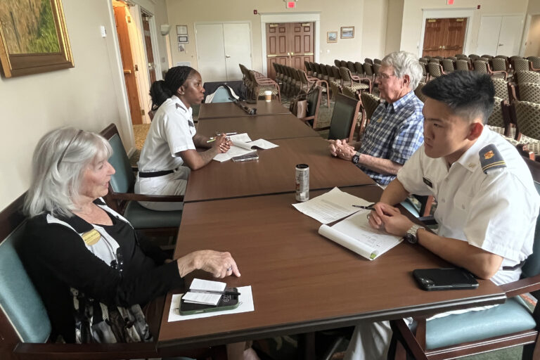 Kendal Residents Help VMI Psych Majors with Research