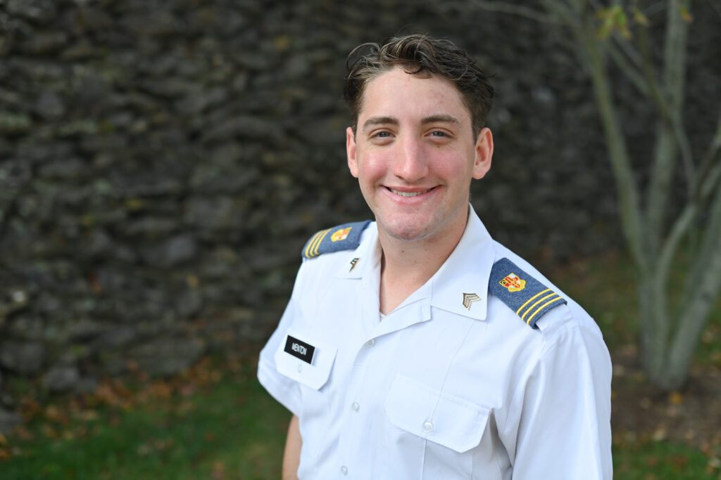 Cadet Edward Menton '26