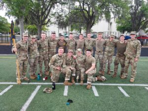 The Virginia Military Institute Army ROTC Blue Ridge Battalion partnered with the Citadel's Palmetto Battalion to create a military skills competition between the two ROTC organizations.