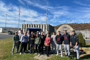 VMI’s Developmental Psychology class visits Augusta Correctional Center in Craigsville, Virginia.