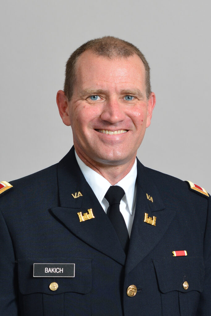 Col. Spencer Bakich, professor of international studies and the director of the National Security Program at Virginia Military Institute.