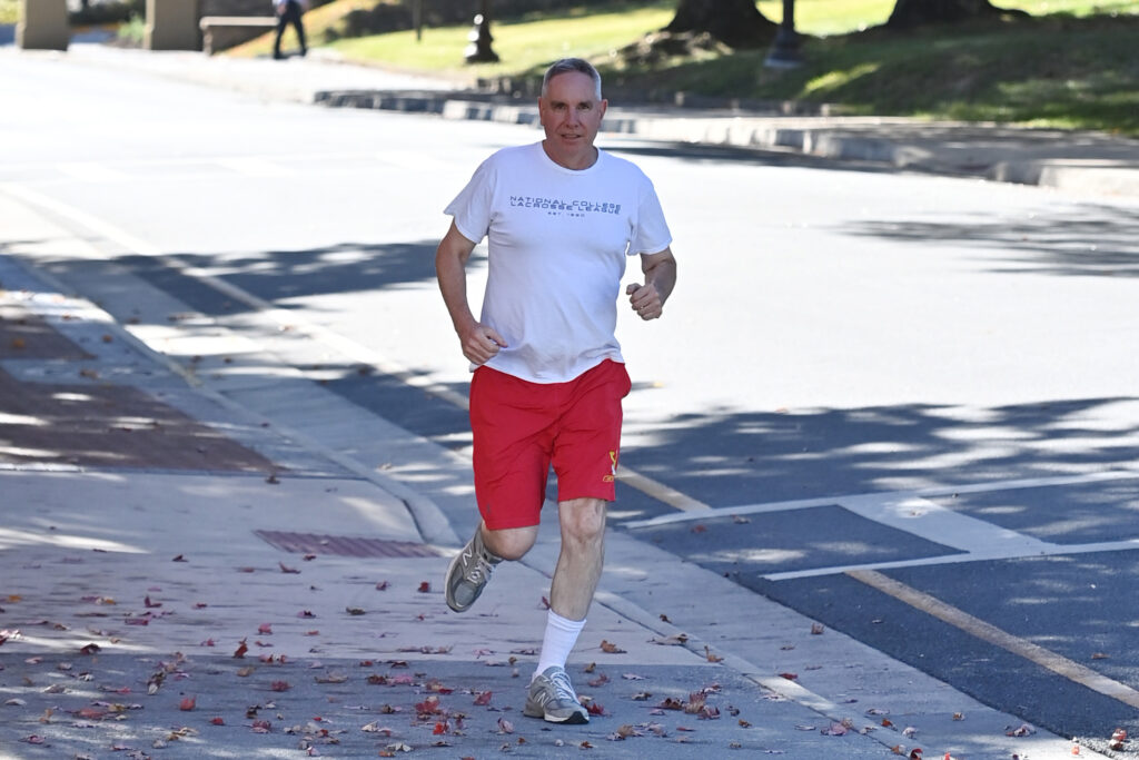 A new research study comparing the exercise habits between four populations: VMI cadets, VMI alumni, W&L students, and W&L alumni, both in the short- and long-term, is being conducted by Maj. Katherine Baur, assistant professor in the Department of Human Performance and Wellness at VMI.