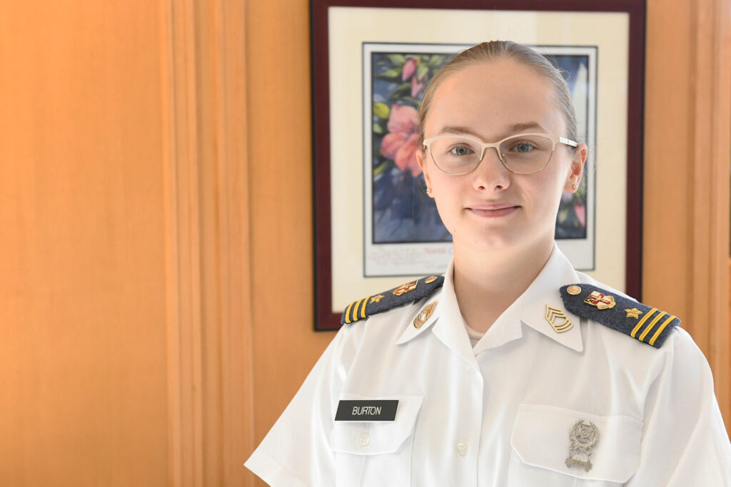 Harris Burton ’23 spent her summer working with refugees from around the world.
