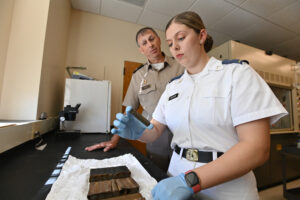 VMI cadet uses modern chemistry techniques to analyze and uncover the medical practices behind a Civil War field surgeon’s 19th-century medical kit.