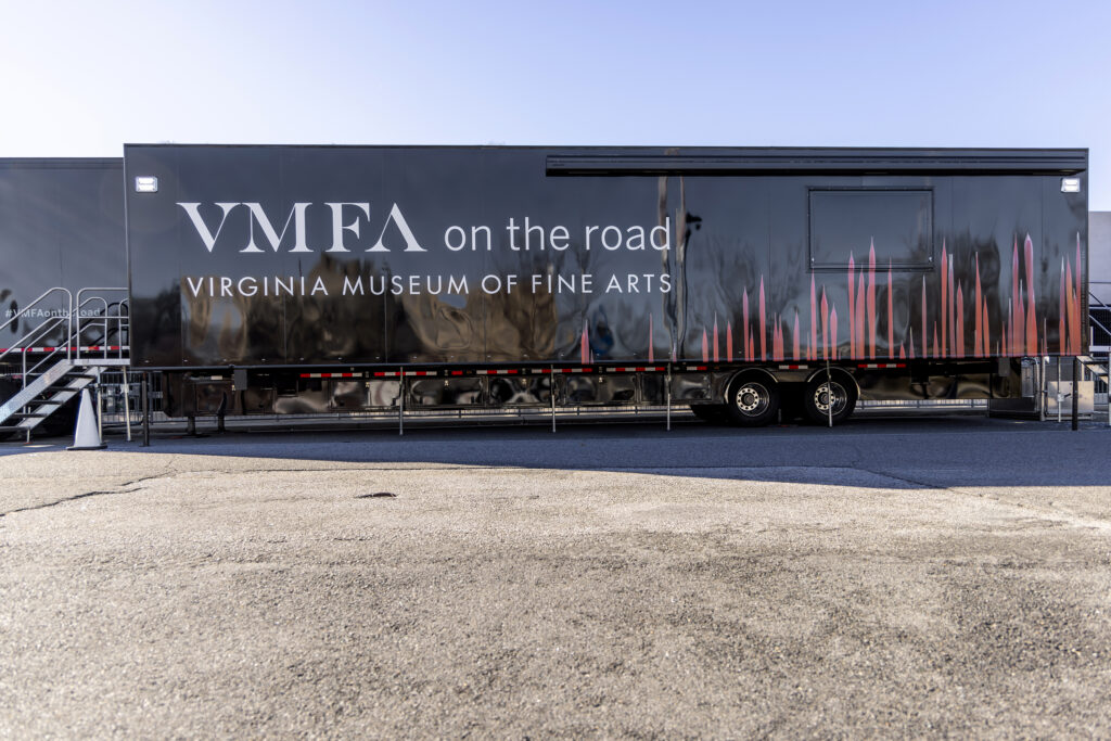 Virginia Military Institute is partnering with the Virginia Museum of Fine Arts (VMFA) in Richmond, to bring its state-of-the-art Artmobile, “VMFA on the Road” to post April 25 to April 27.