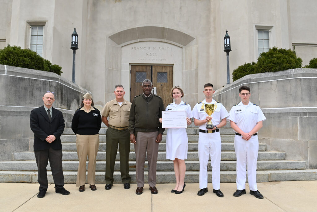 For the second consecutive time, the Virginia Military Institute Ethics Team won the Senior Military College Intercollegiate Ethics Bowl, a one-day virtual event hosted by the University of North Georgia (UNG) Feb. 15.