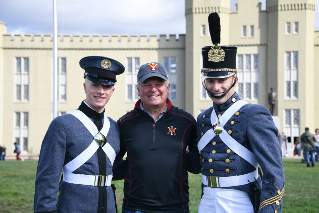 VMI hosted Family Weekend Oct. 20-22 with a variety of events and activities. Friday’s activities included the Parents Council fall meeting in Marshall Hall. In addition, parents were able to attend Friday classes with their cadets, and meet with faculty members and advisors.