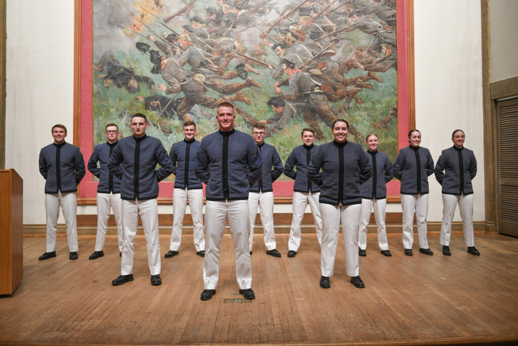 Earlier this month, a rank announcement ceremony was held on post, introducing the leaders of Institute's 185th Regiment. Get to know the cadets who have been selected to lead the Corps during the 2024-2025 academic year.