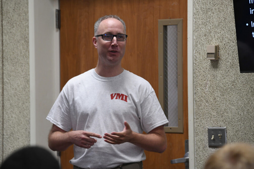Virginia Military Institute cadets will march to the beat of a different director of music this fall, as percussionist, Lt. Col. Matthew Halligan, has been hired to replace Col. John Brodie, who recently retired after 36 years.
