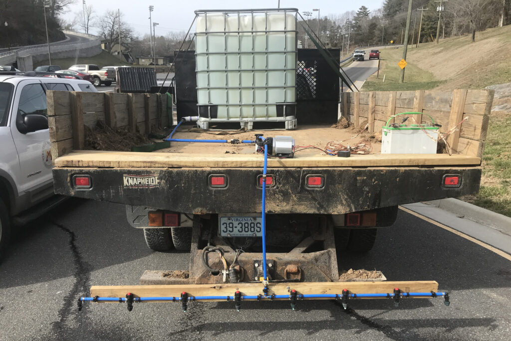 The Department of Facilities Management at Virginia Military Institute is tasked with keeping all the roads on post clear of snow and ice and safe for driving. One grounds supervisor at VMI had a creative idea to save money and keep roads safe.