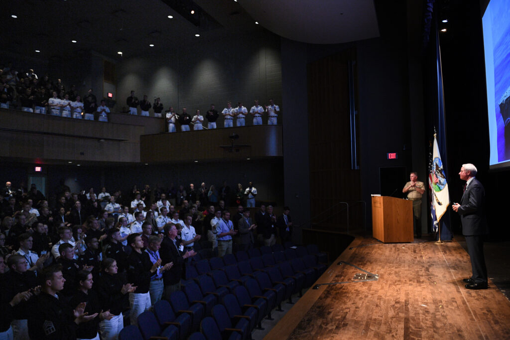 The 14th annual Leadership and Ethics Conference at Virginia Military Institute was held Oct. 30-31 in Marshall Hall. This year’s theme was “Leading During Crisis: Culture, Conflict, Collaboration,” and attracted students from across the country.