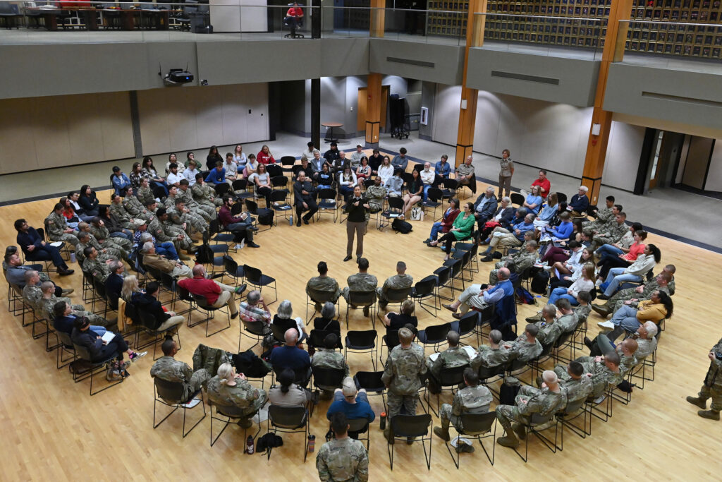 Virginia Military Institute’s Civil Discourse Initiative and its local college partners invite the greater Lexington, Buena Vista, and Rockbridge County community to participate in a facilitated conversation on economic and community development Sept. 9 at 6:30 p.m. in VMI’s Marshall Hall.
