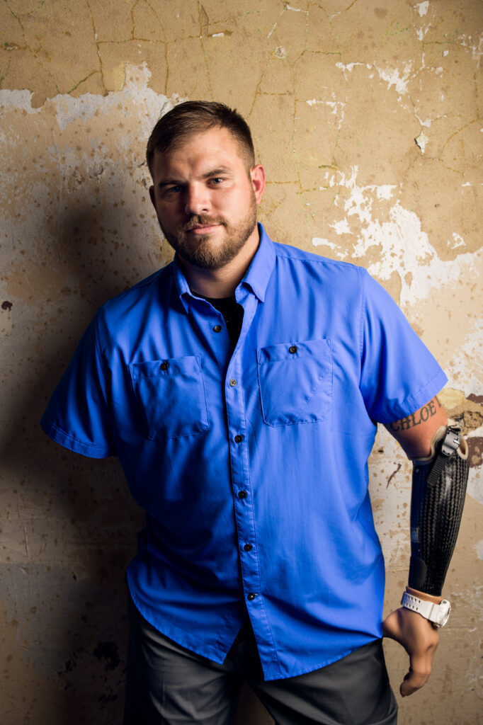 Retired U.S. Army Staff Sgt. Travis Mills of the 82nd Airborne Division will speak at Virginia Military Institute. Mills was critically injured by an improvised explosive device while on patrol in Afghanistan during on his third tour of duty in 2012, losing portions of both legs and both arms.