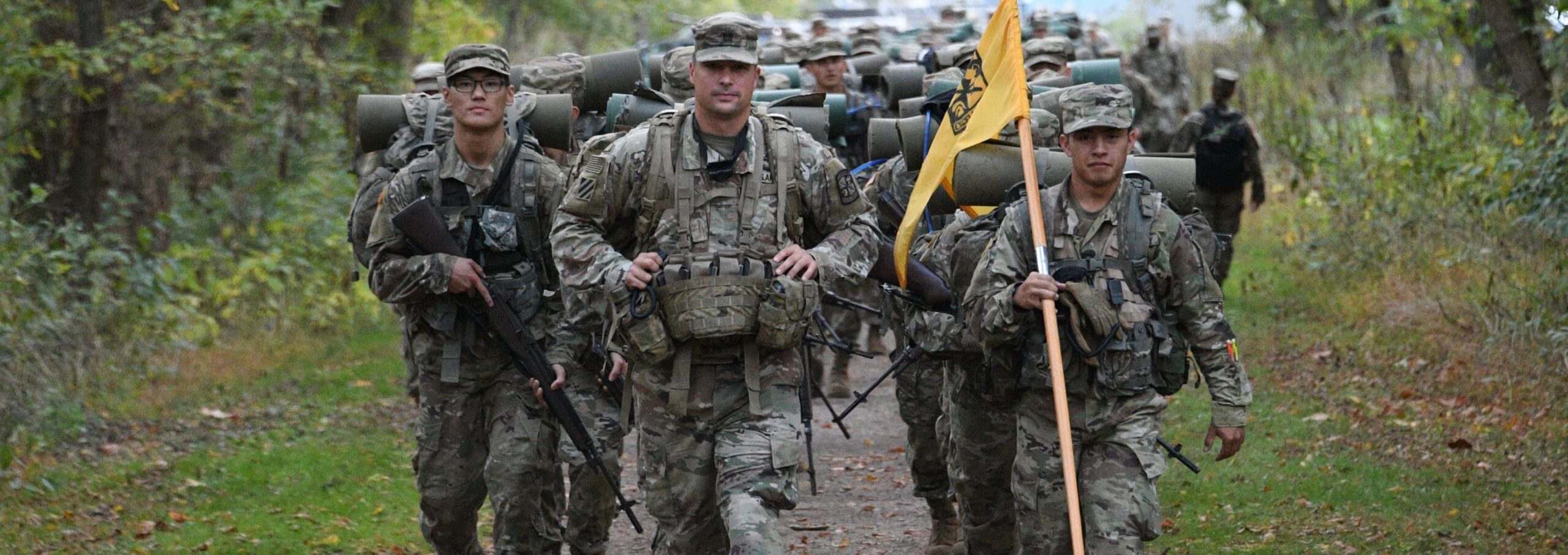 Army ROTC batallion march.