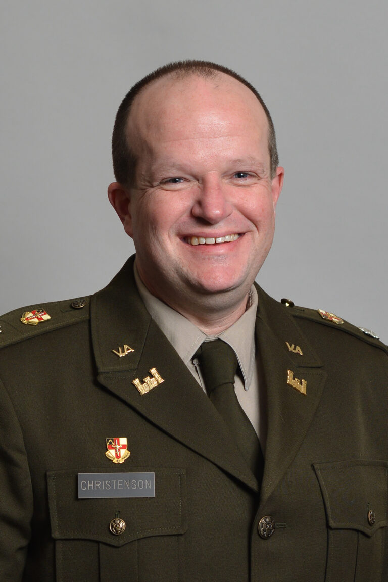 Lt. Col. Joel Christenson ’99, Ph.D.
