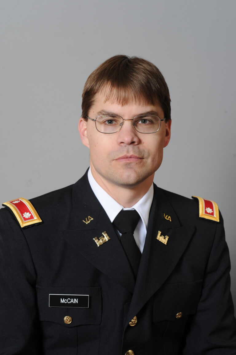 Lt. Col. Daniel F. McCain, Ph.D.