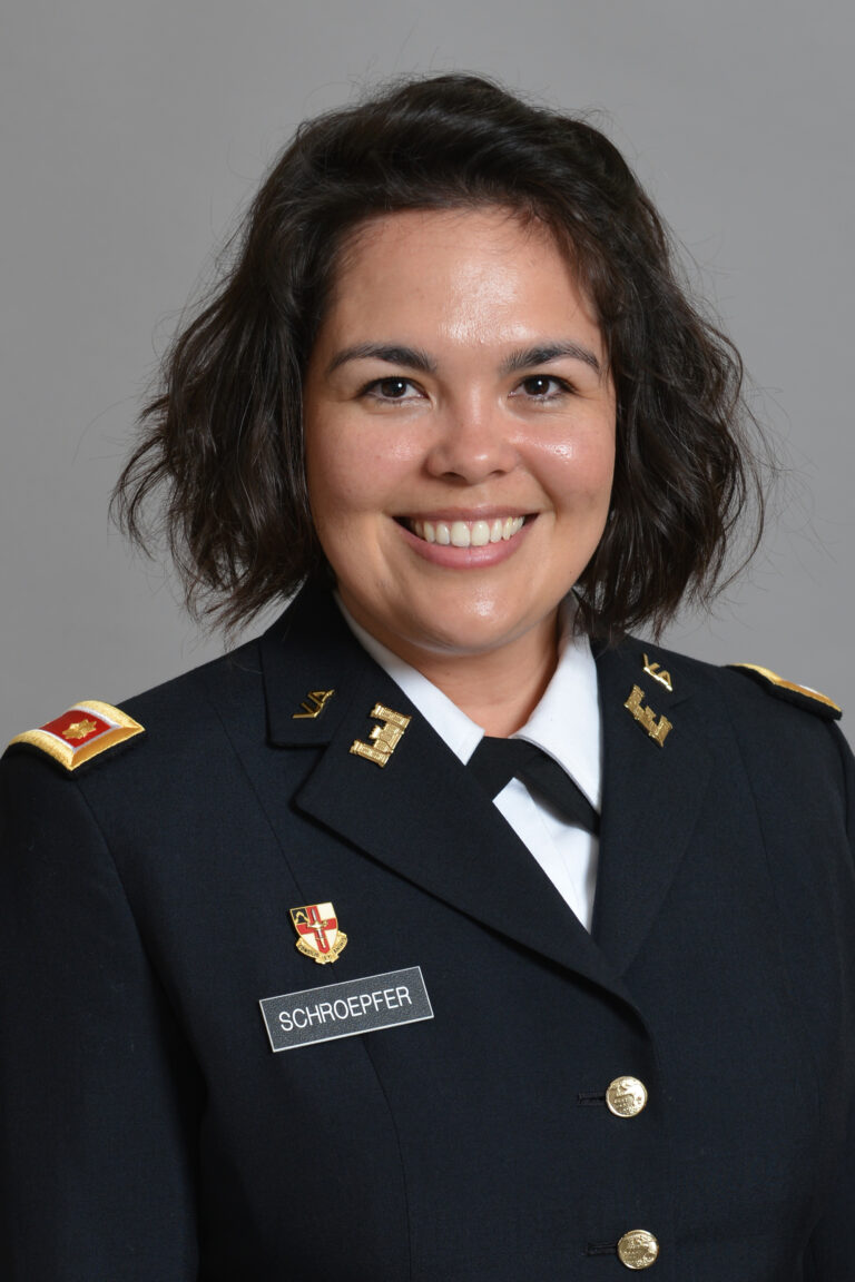 Maj. Liz Elizondo Schroepfer, Ph.D.