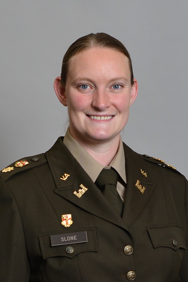Maj. Natalie Slone, M.S.